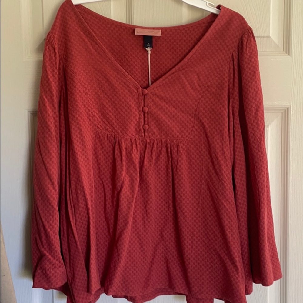 Orange medium blouse